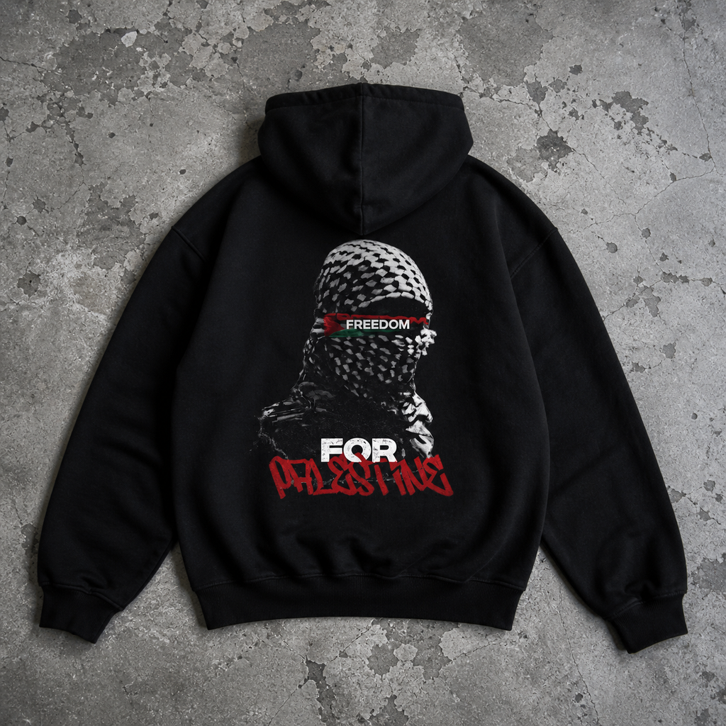 FREEDOM FOR PALESTINE - Oversized Hoodie