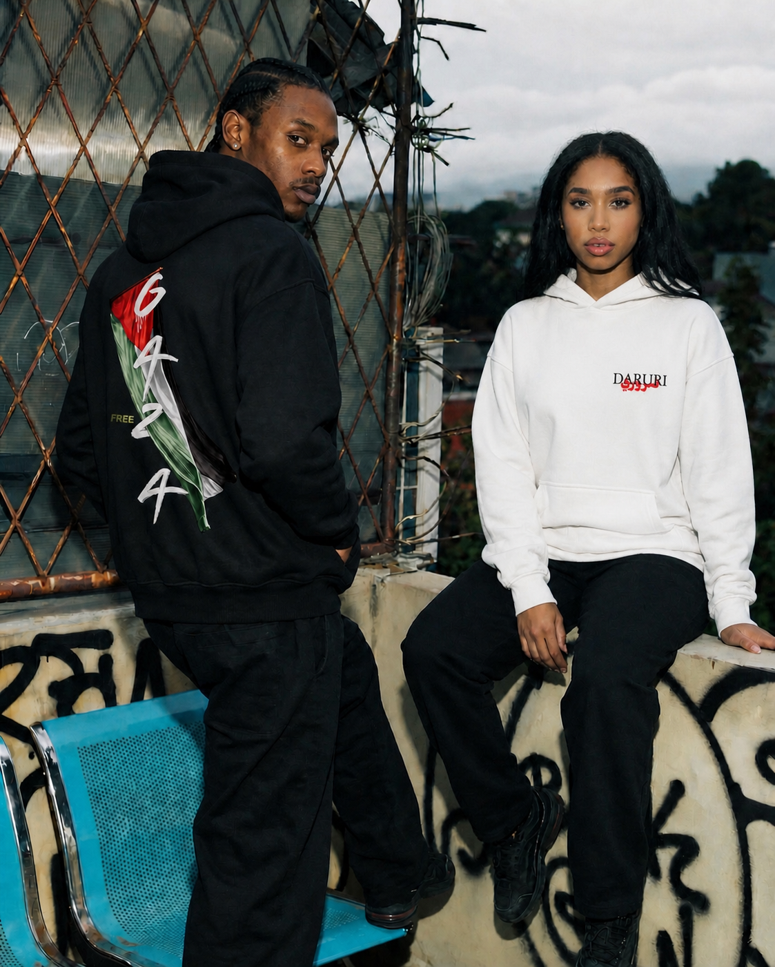 FREE GAZA - Oversized Hoodie