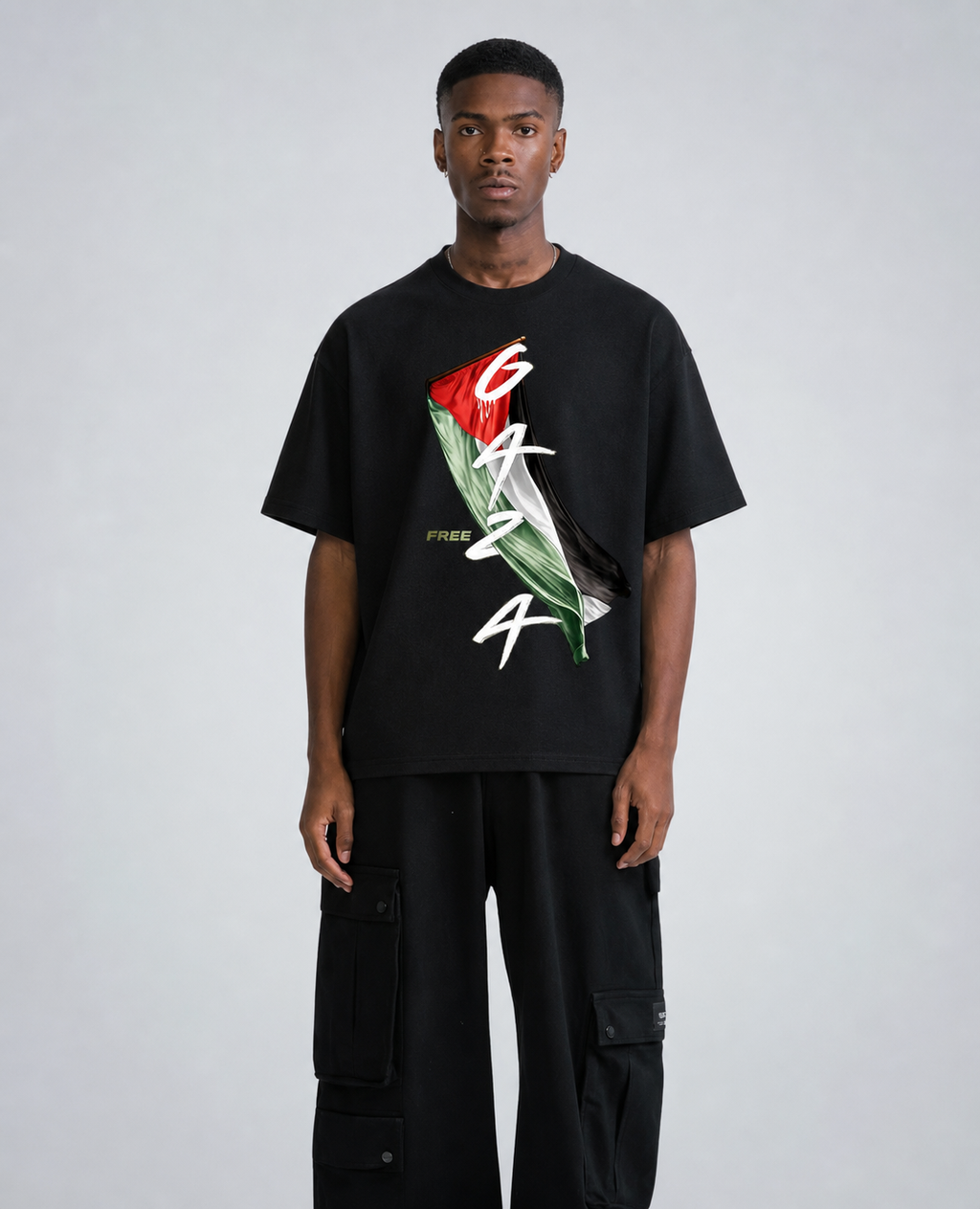FREE GAZA - Oversized Shirt