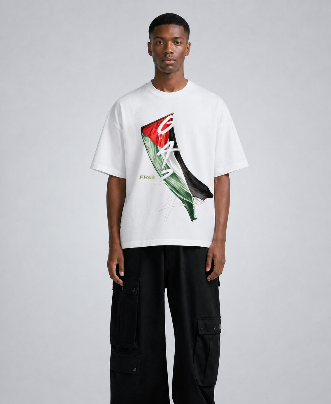 FREE GAZA - Oversized Shirt