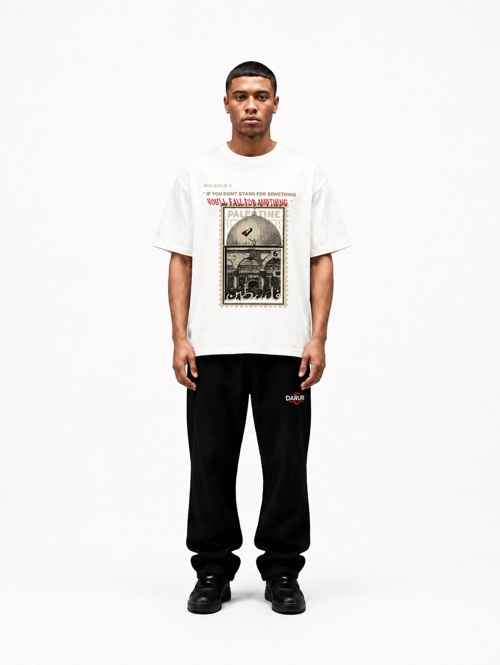 PALESTINE STAMP - Oversized Shirt