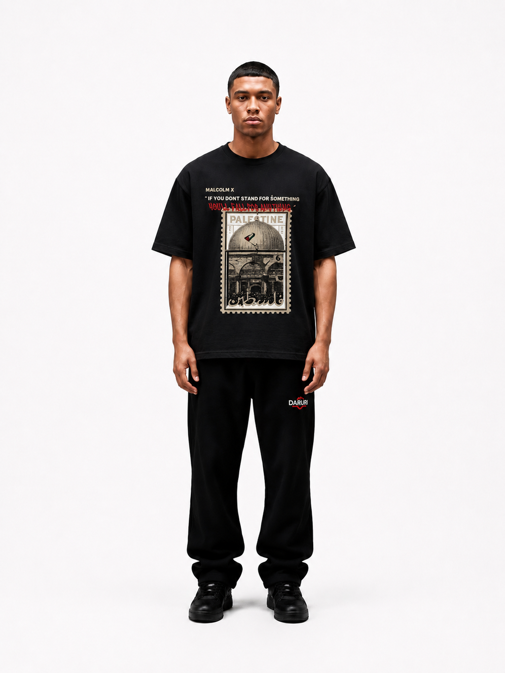 PALESTINE STAMP - Oversized Shirt