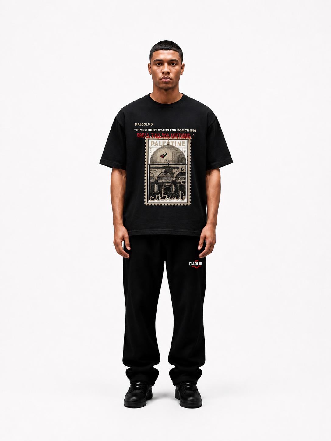 PALESTINE STAMP - Oversized Shirt