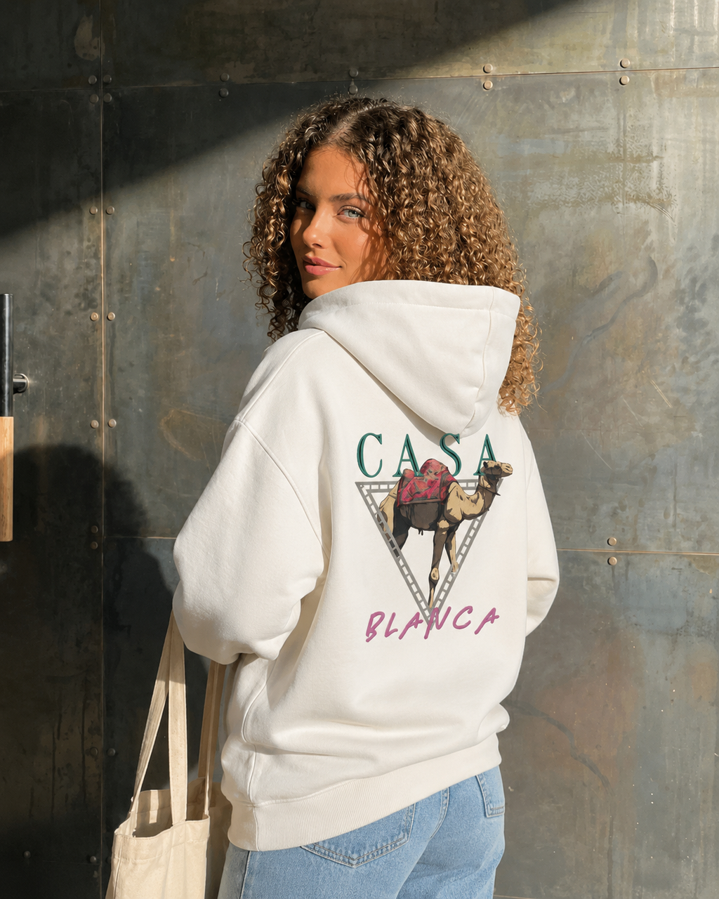 CASABLANCA CAMEL - Oversized Hoodie