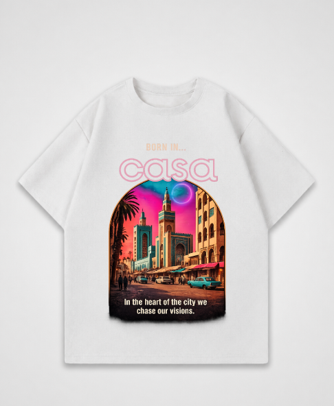 BORN IN CASA - Oversized Shirt