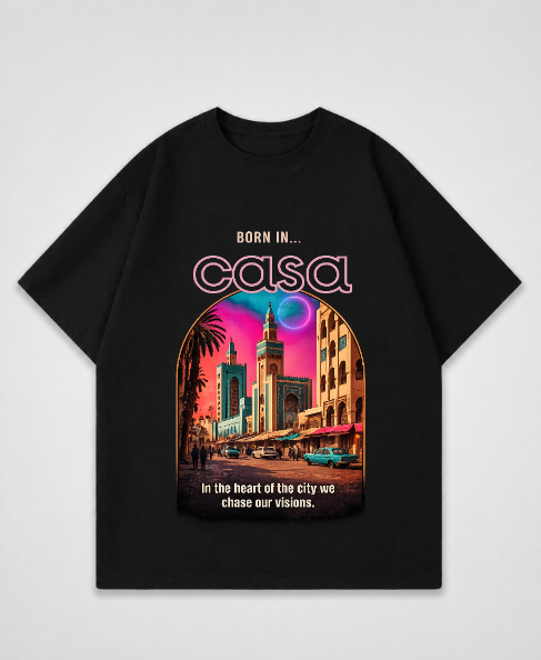 BORN IN CASA - Oversized Shirt