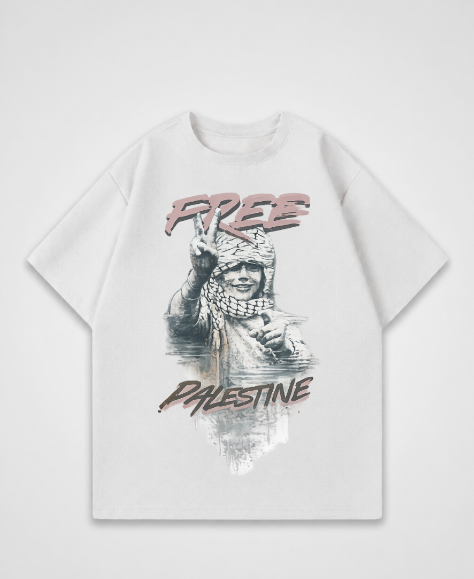 FREE PALESTINE 2 - Oversized Shirt