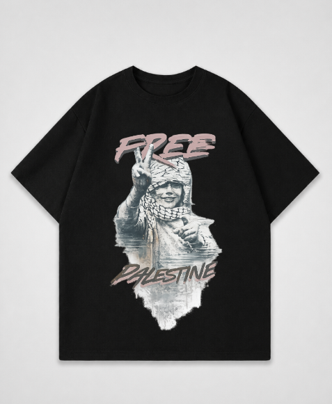 FREE PALESTINE 2 - Oversized Shirt