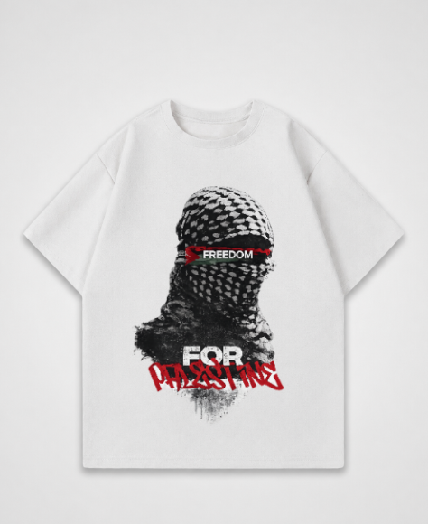 FREEDOM FOR PALESTINE - Oversized Shirt