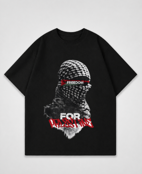 FREEDOM FOR PALESTINE - Oversized Shirt