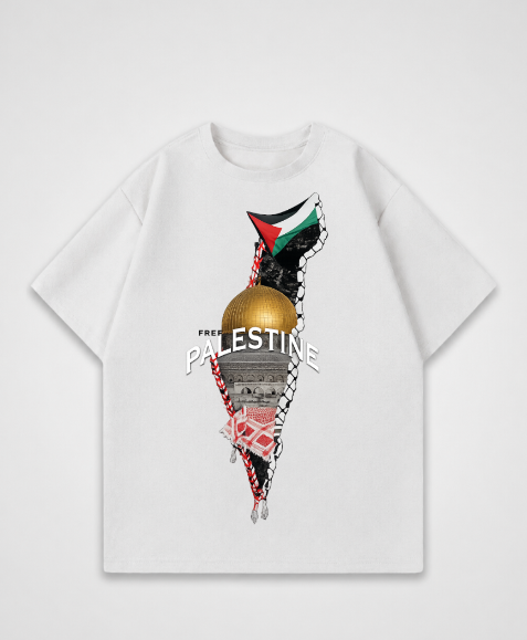 FREE PALESTINE - Oversized Shirt